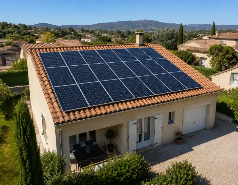 Prime à l'autoconsommation panneaux solaires Laroin — aide financière de l'État